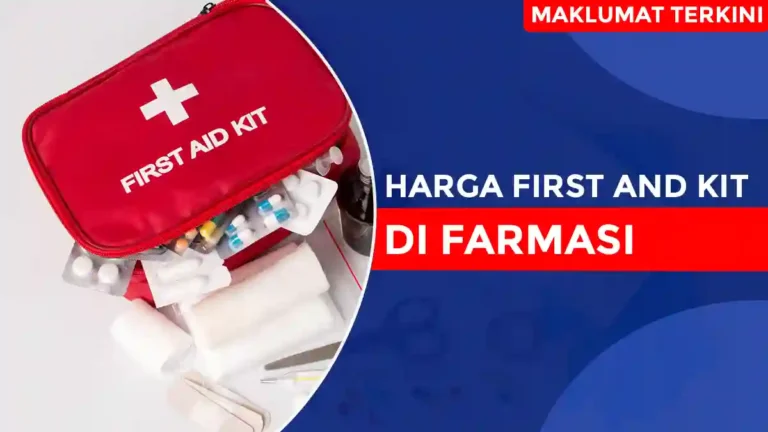 Harga First Aid Kit Di Farmasi