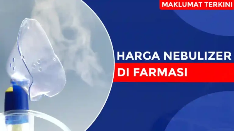Harga Nebulizer di Farmasi