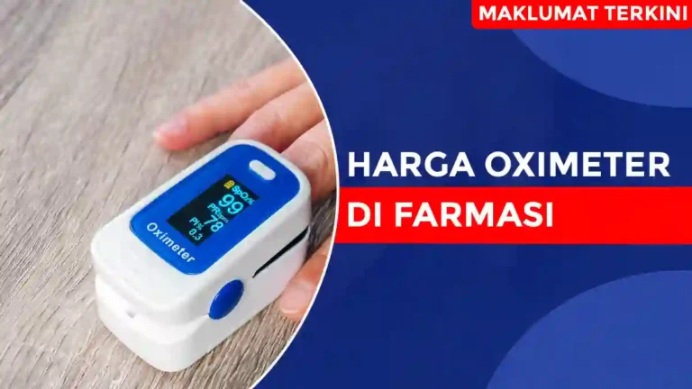 Harga Oximeter di Farmasi