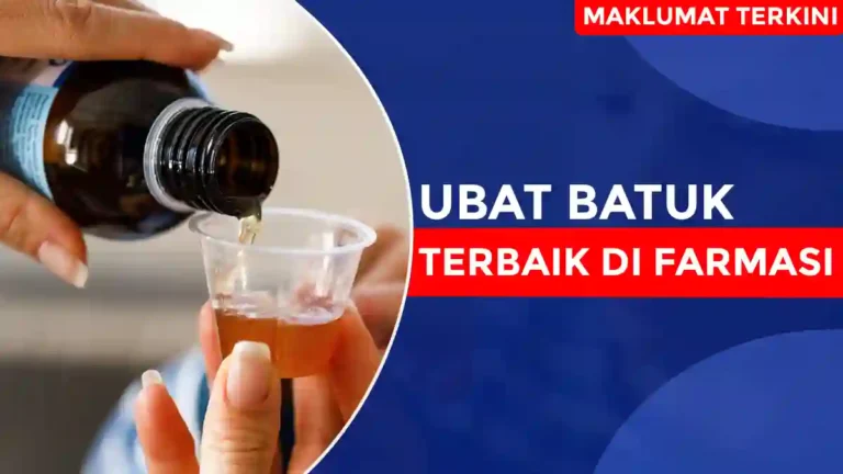 Ubat Batuk Terbaik di Farmasi