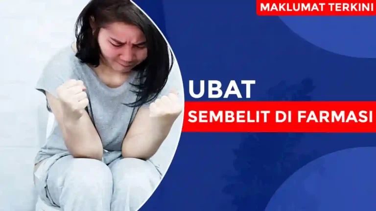 Ubat Sembelit di Farmasi