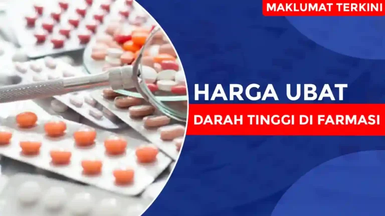 harga ubat darah tinggi di farmasi