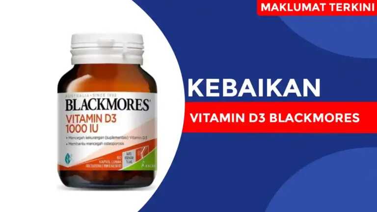 Kebaikan Vitamin D3 Blackmores