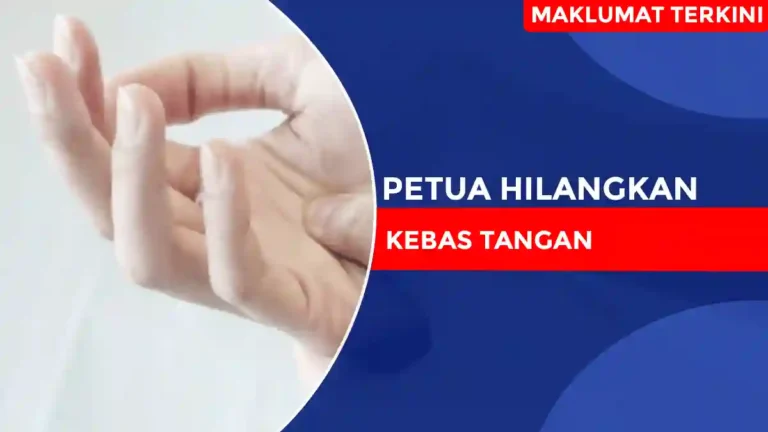 Petua Hilangkan Kebas Tangan