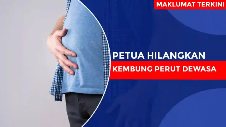 Petua Hilangkan Kembung Perut Dewasa