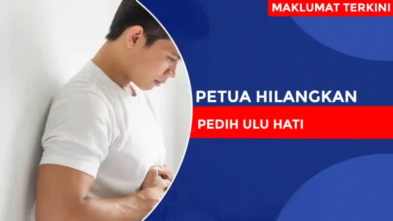 Petua Hilangkan Pedih Ulu Hati
