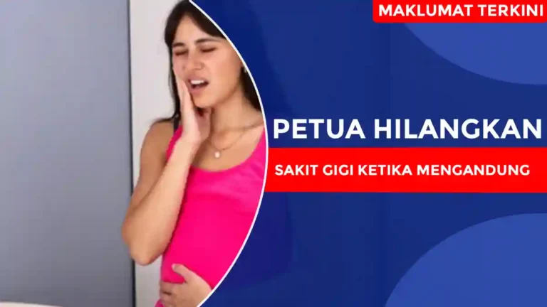 Petua Hilangkan Sakit Gigi Ketika Mengandung
