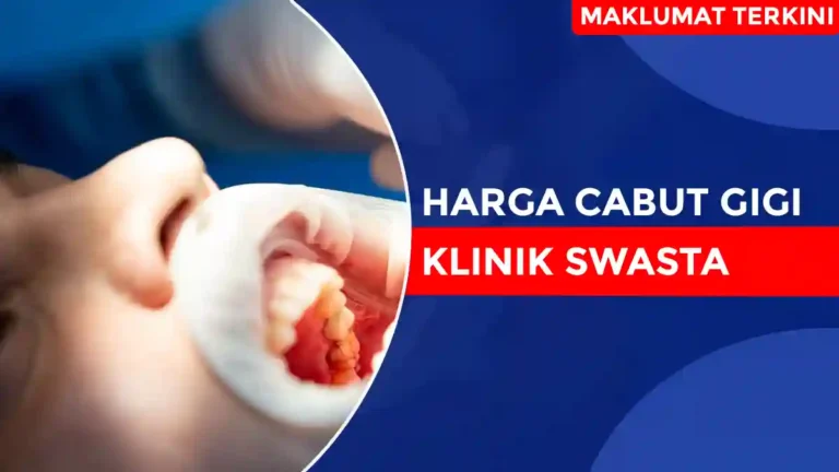 Harga Cabut Gigi Klinik Swasta