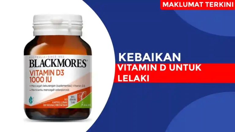 Kebaikan Vitamin D Untuk Lelaki