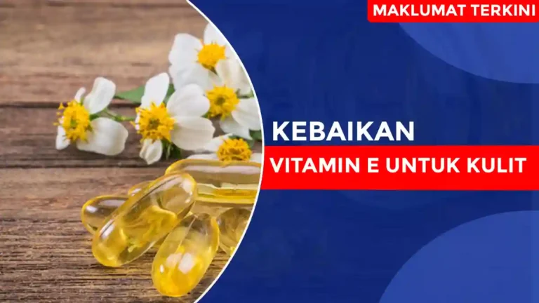 Kebaikan Vitamin E Untuk Kulit