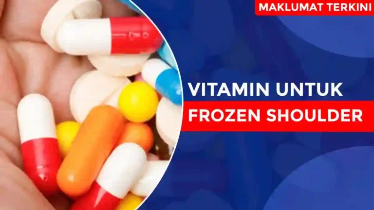 Vitamin Untuk Frozen Shoulder