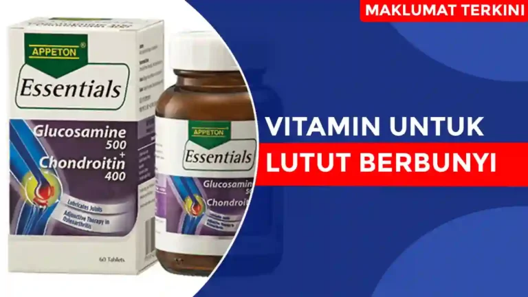 Vitamin Untuk Lutut Berbunyi