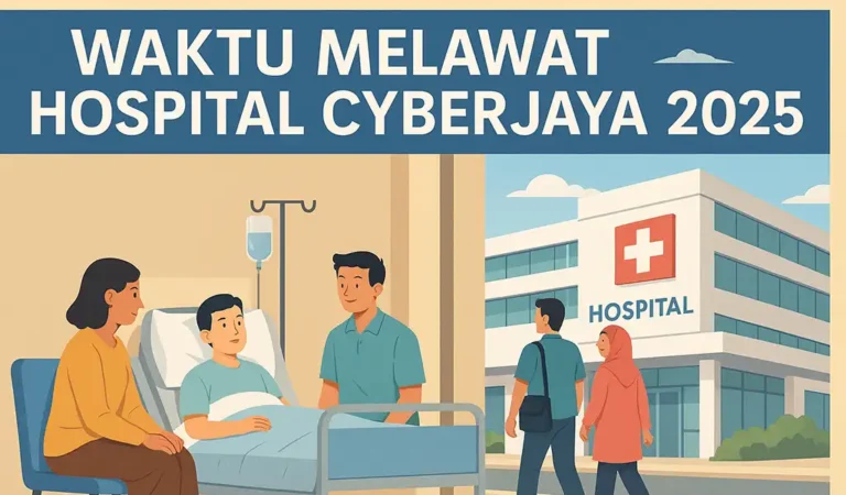 Waktu Melawat Hospital Cyberjaya & Masa