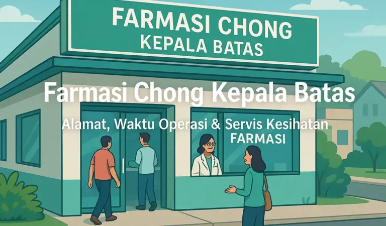 Farmasi Chong Kepala Batas Alamat & Waktu Operasi