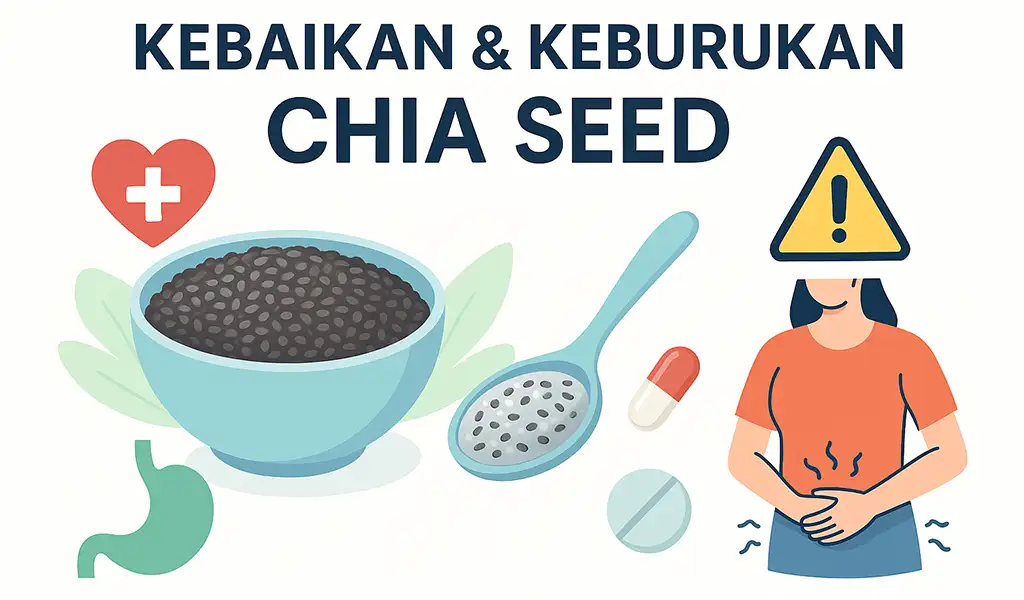 Kebaikan dan Keburukan Chia Seed