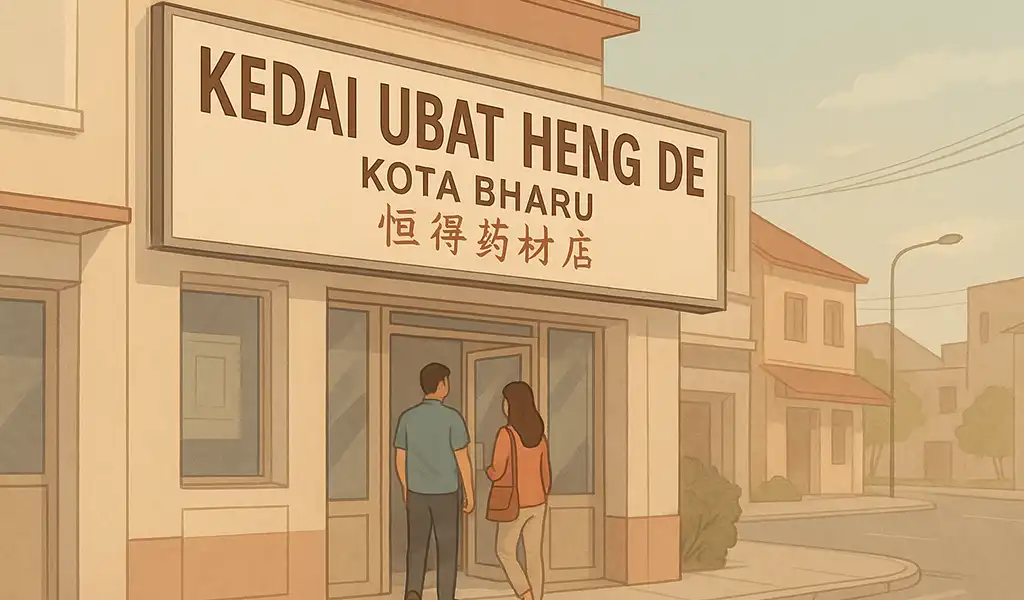 Kedai Ubat Heng De Kota Bharu Lokasi, Produk Herba & Review