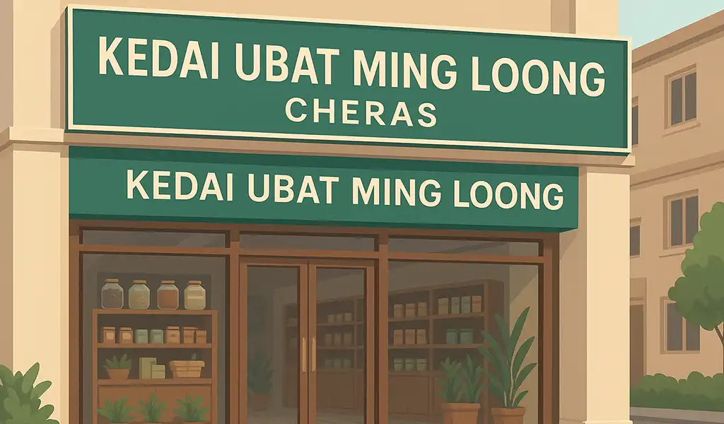 Kedai Ubat Ming Loong Cheras Lokasi & Waktu Operasi