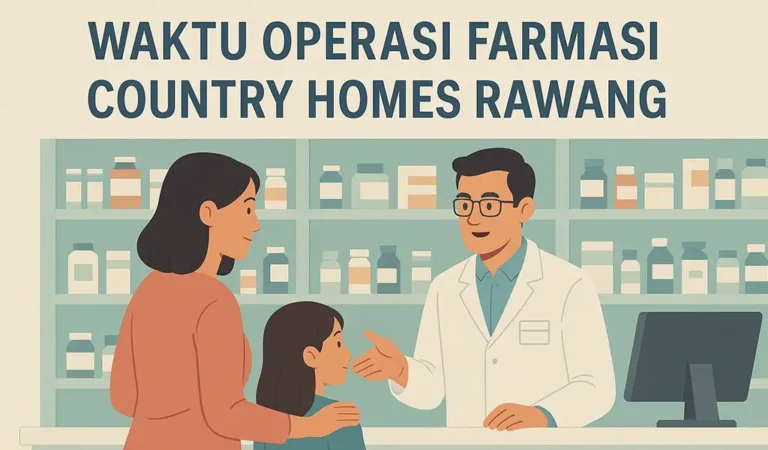 Waktu Operasi Farmasi Country Homes Rawang