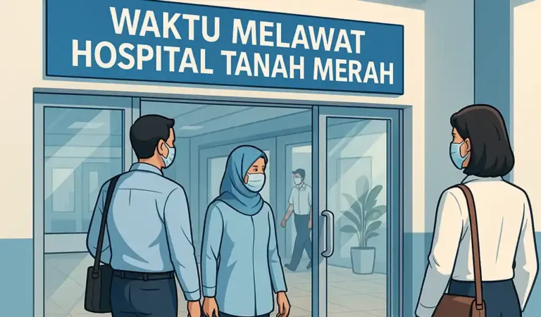 Waktu Melawat Hospital Tanah Merah Terkini