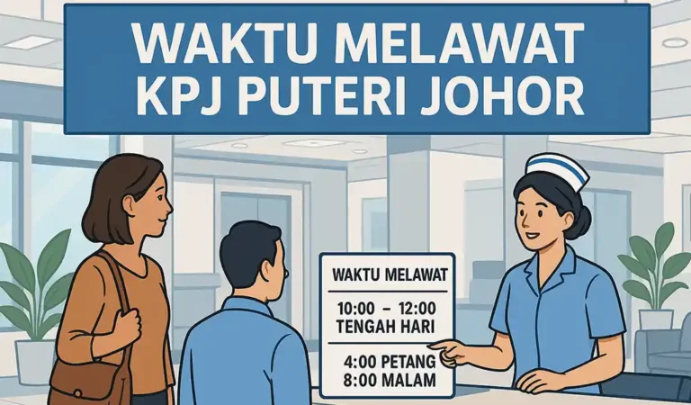 Waktu Melawat KPJ Puteri Johor